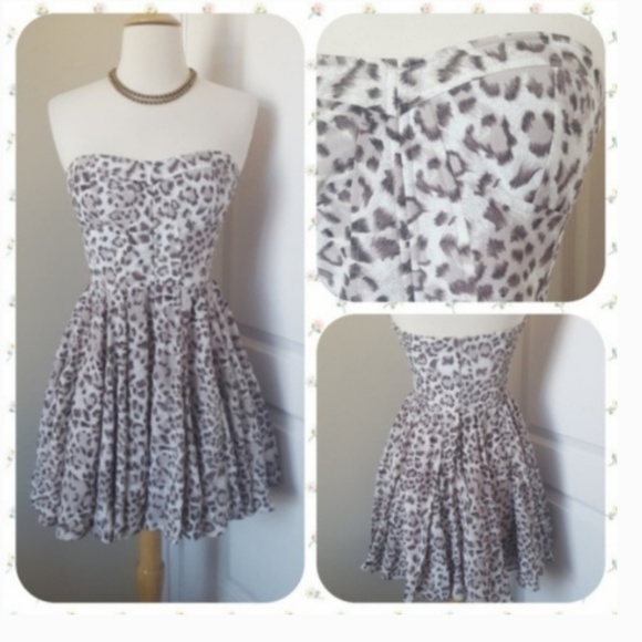 Greylin Silk strapless dress - Picture 1 of 8